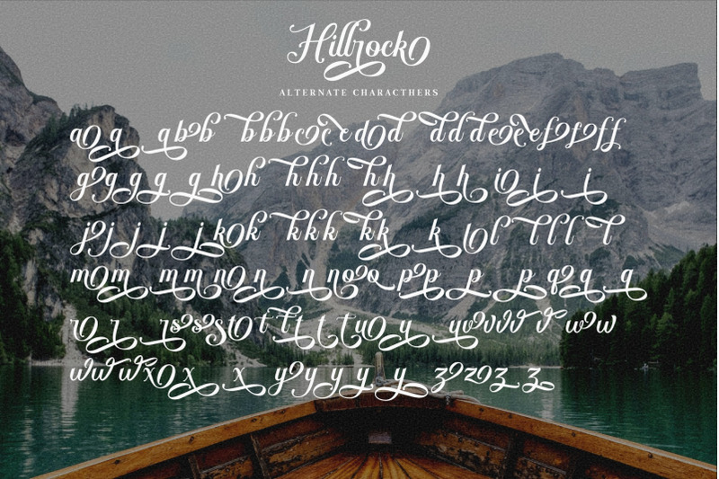 hillrock-elegant-script