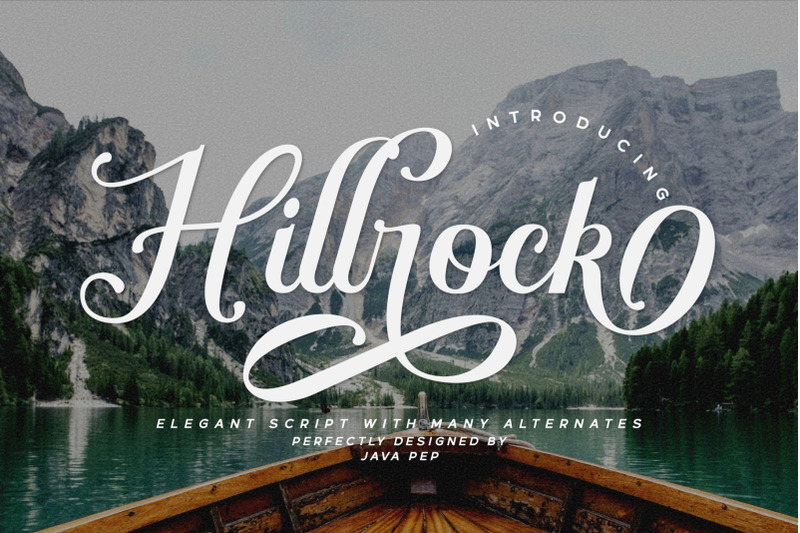 hillrock-elegant-script