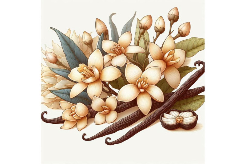 vanilla-flowers-and-pods