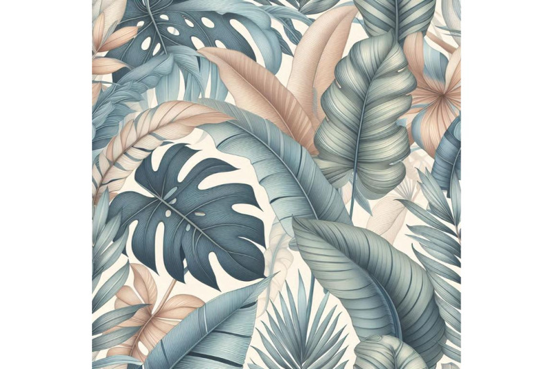 tropical-leaves-seamless-pattern-floral-design-backgro