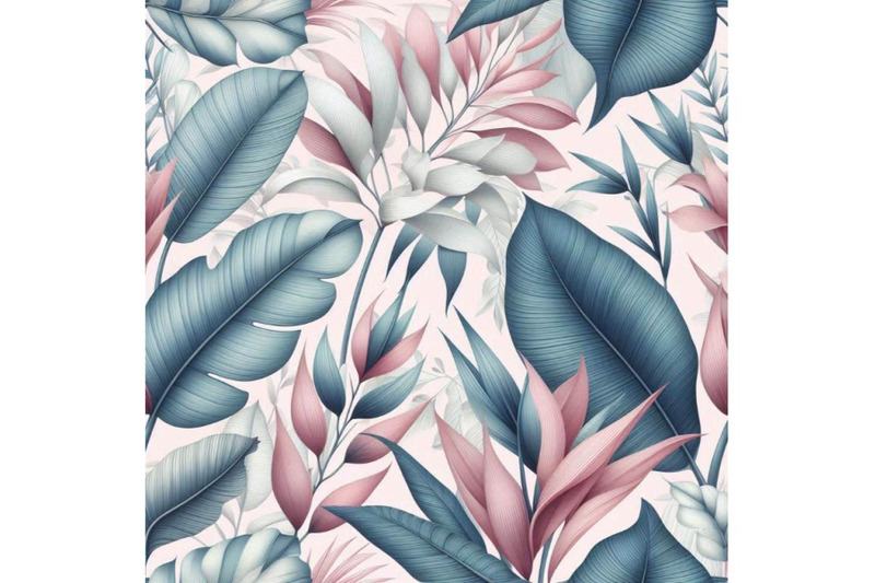 tropical-leaves-seamless-pattern-floral-design-backgro