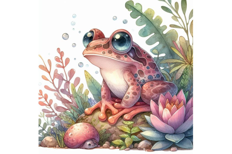 watercolor-frog-illustration