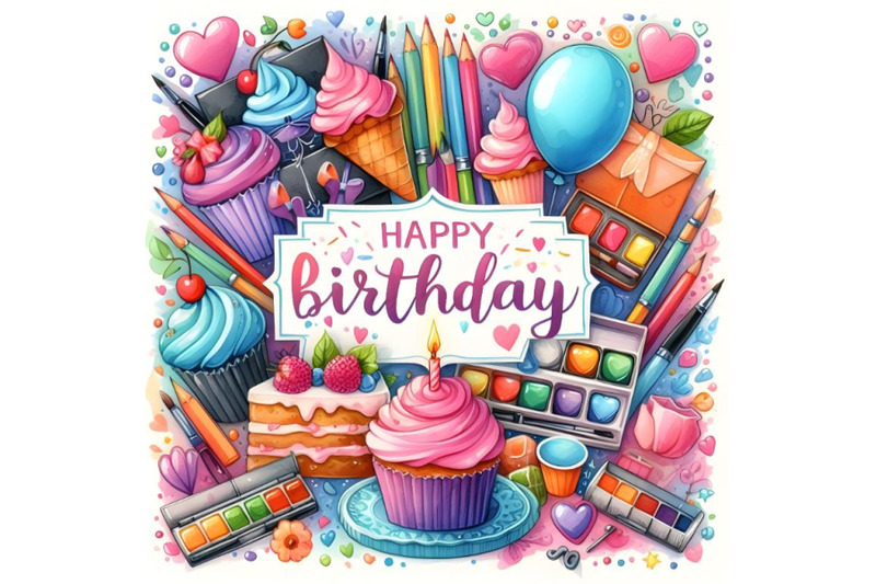 watercolor-watercolor-happy-birthday-sign-colorful-background