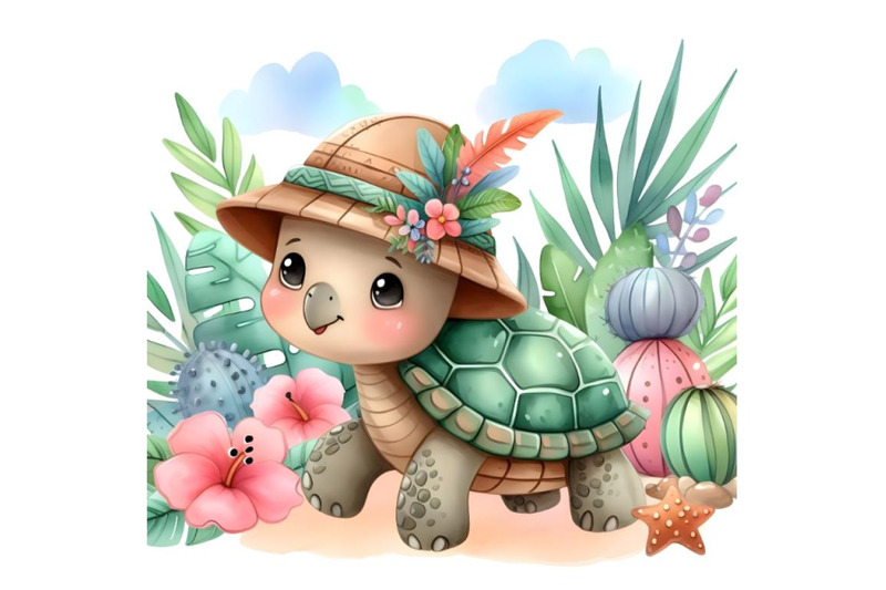 wild-cute-safari-turtle