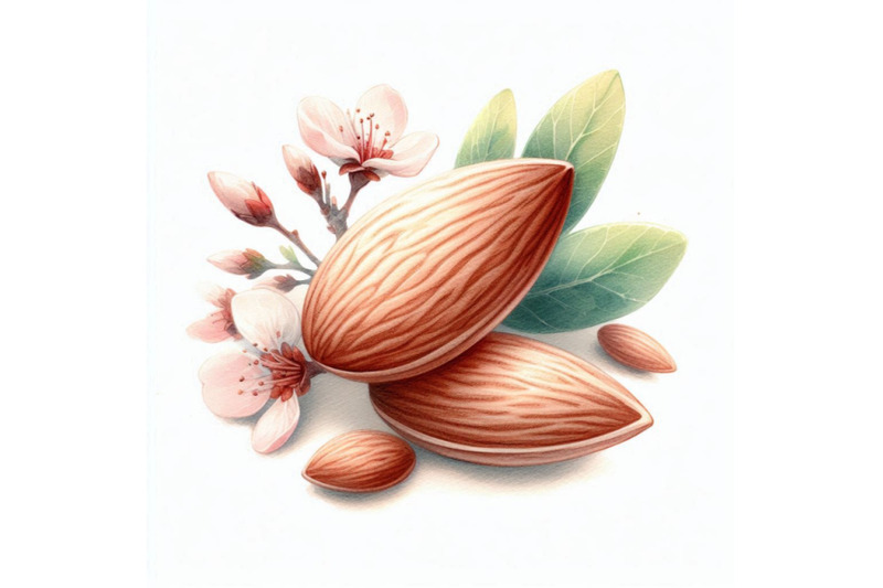 watercolor-almond