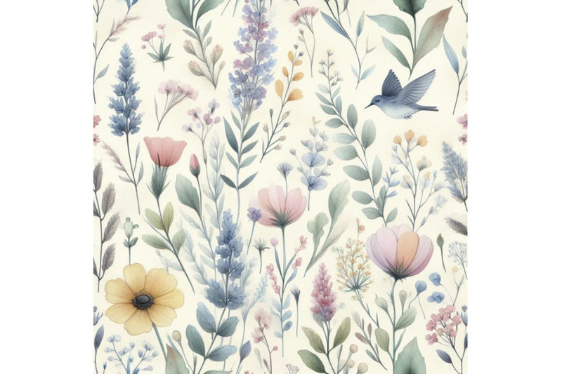 watercolor-meadow-seamless-pattern