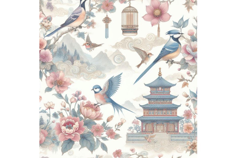 chinese-watercolor-seamless-pattern