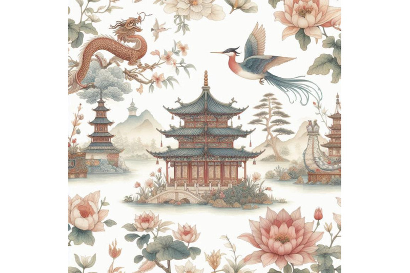 chinese-watercolor-seamless-pattern