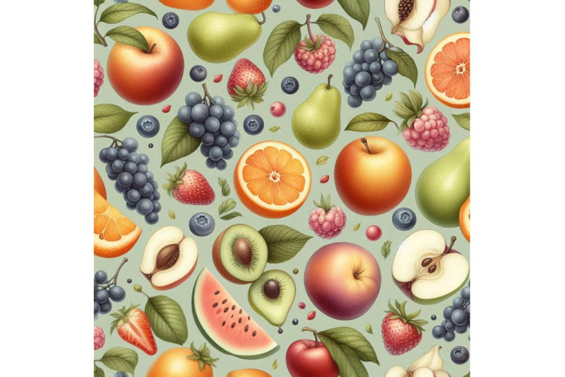 fruits-and-berries-seamless-pattern