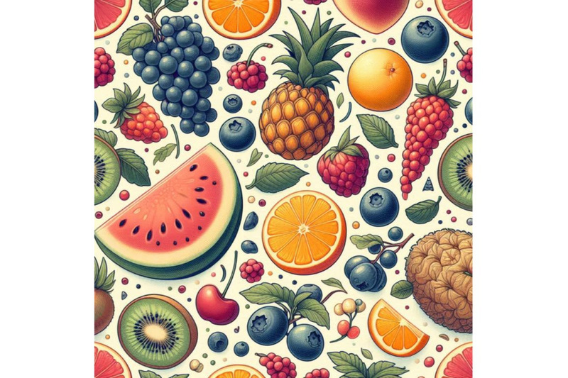 fruits-and-berries-seamless-pattern