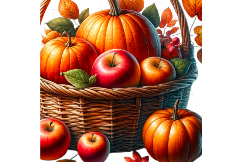 autumn-basket-digital-crafting-file-harvest-pumpkin-sublimation-print