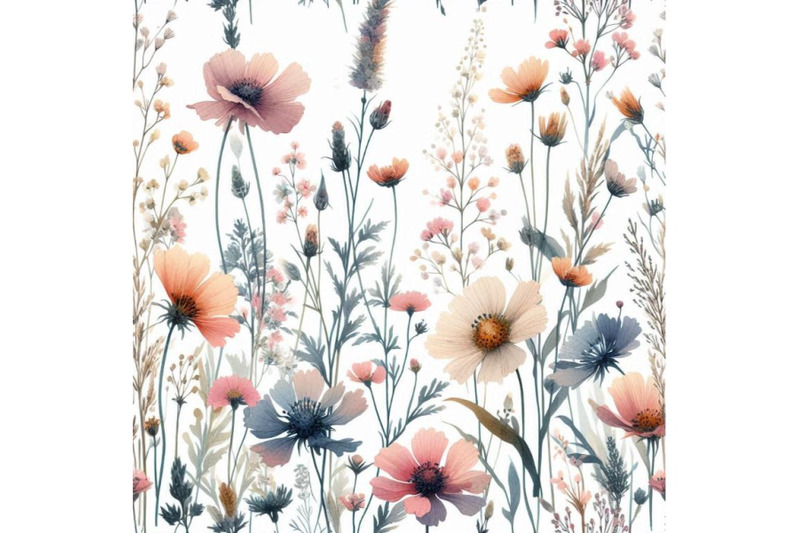 meadow-watercolor-wild-flowers-seamless-pattern