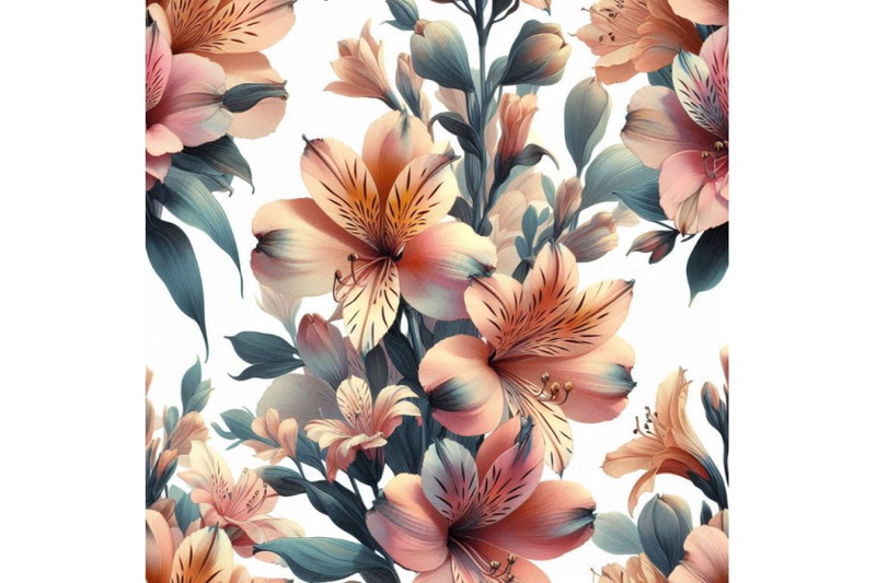 watercolor-alstroemeria-flowers-seamless-pattern