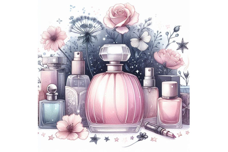 perfume-watercolor-illustration