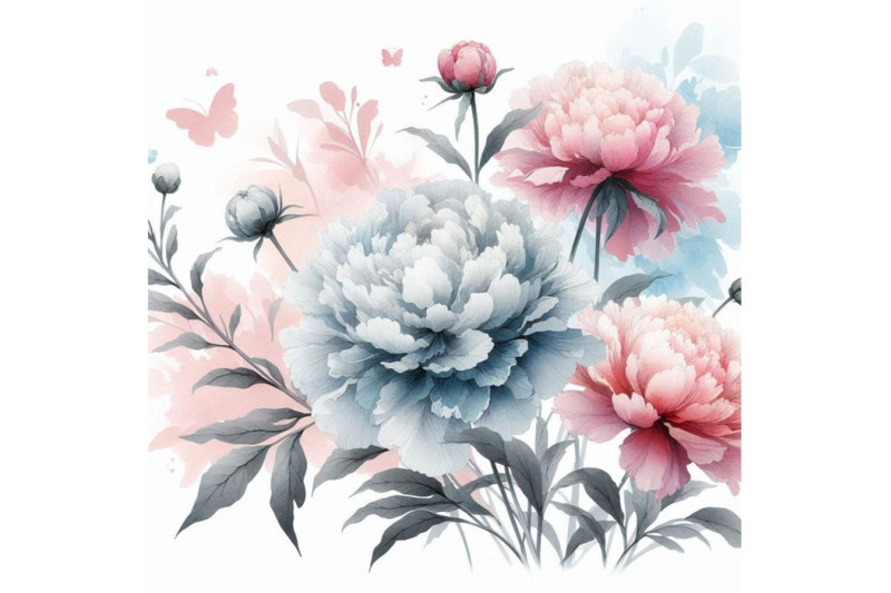 hand-painted-watercolor-peonies