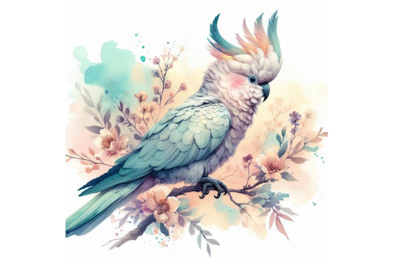 watercolor-australian-cockatoo