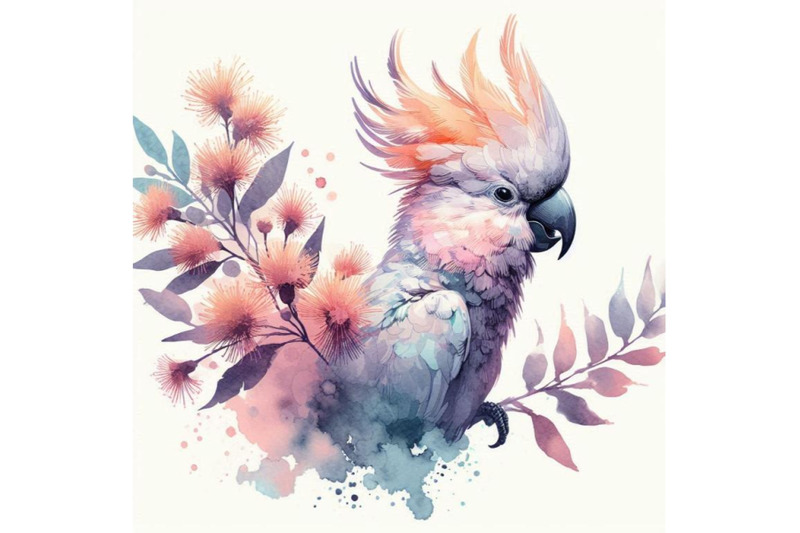 watercolor-australian-cockatoo