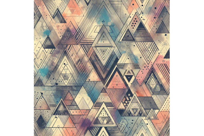 triangle-seamless-pattern-with-grunge-and-watercolor-t