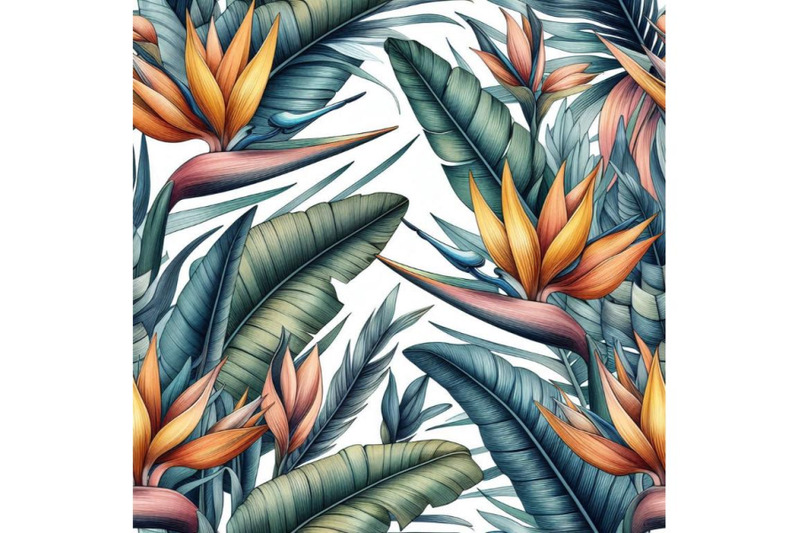 watercolor-tropical-seamless-pattern-with-bird-of-para