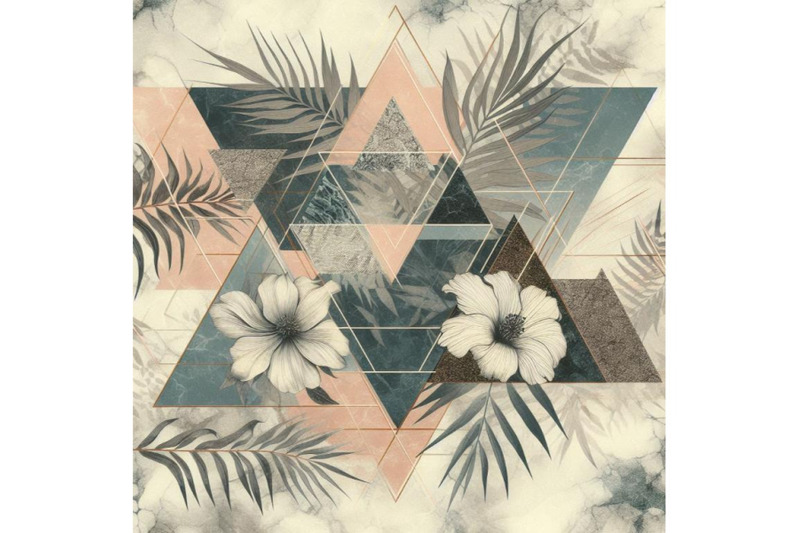 abstract-grunge-and-marble-triangles-with-tropical-flow