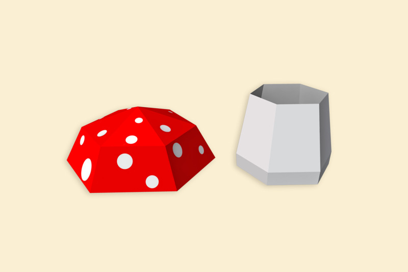 diy-mushroom-favor-3d-papercrfaft