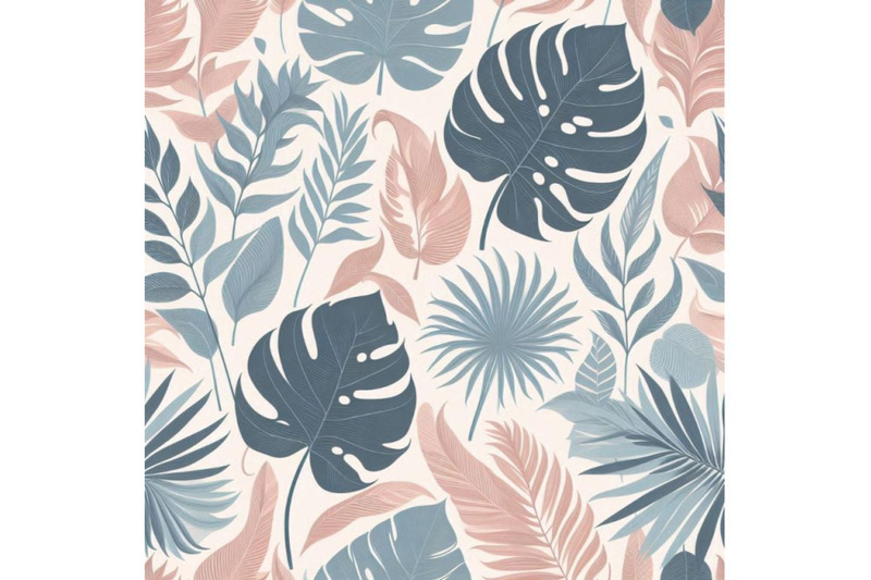 tropical-leaves-seamless-pattern