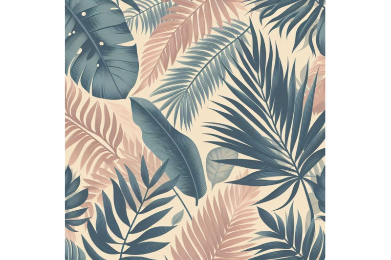 tropical-leaves-seamless-pattern