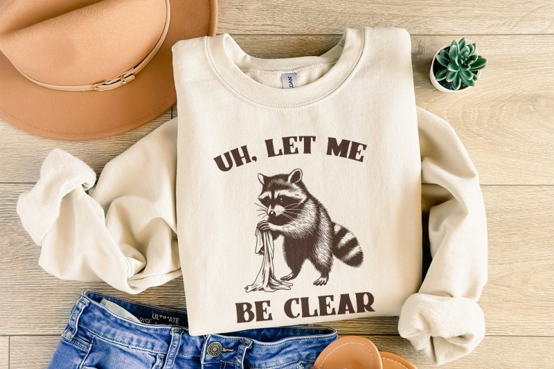 uh-let-me-be-clear-png-cute-raccoon-png-trendy-raccoon-design