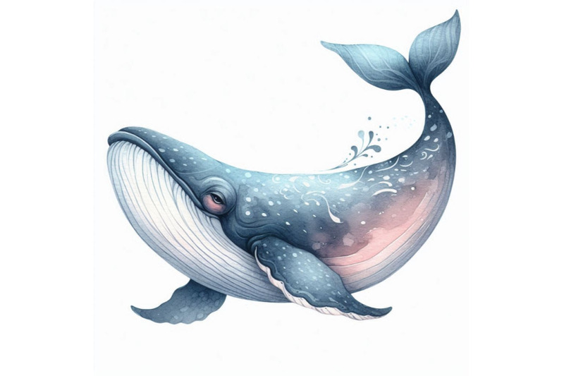 watercolor-whale-isolated-on-white-background