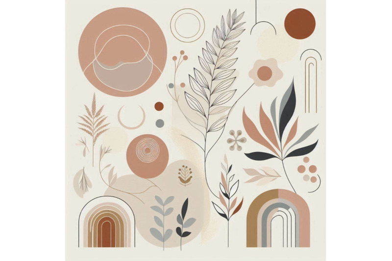 abstact-minimal-design-boho-wall-art-print-in-moder