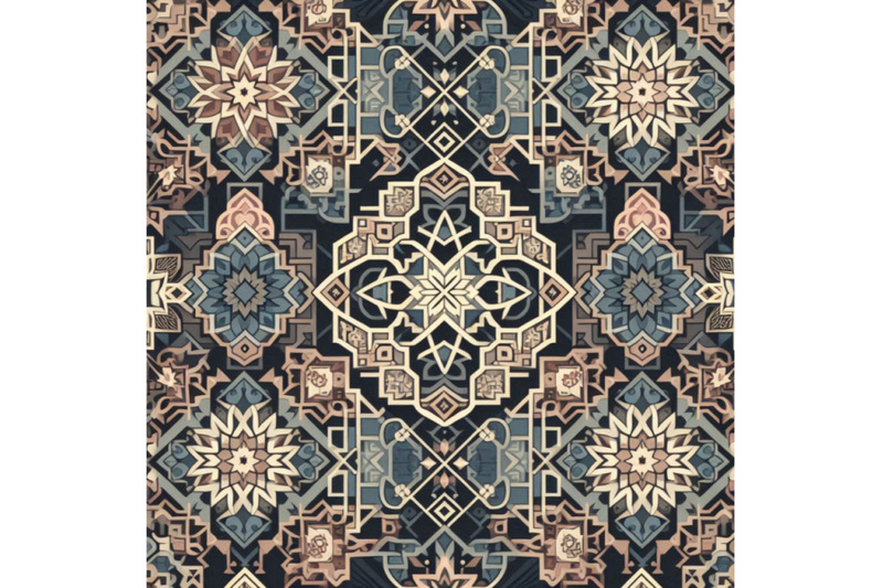 abstract-moroccan-geometric-seamless-pattern-on-d