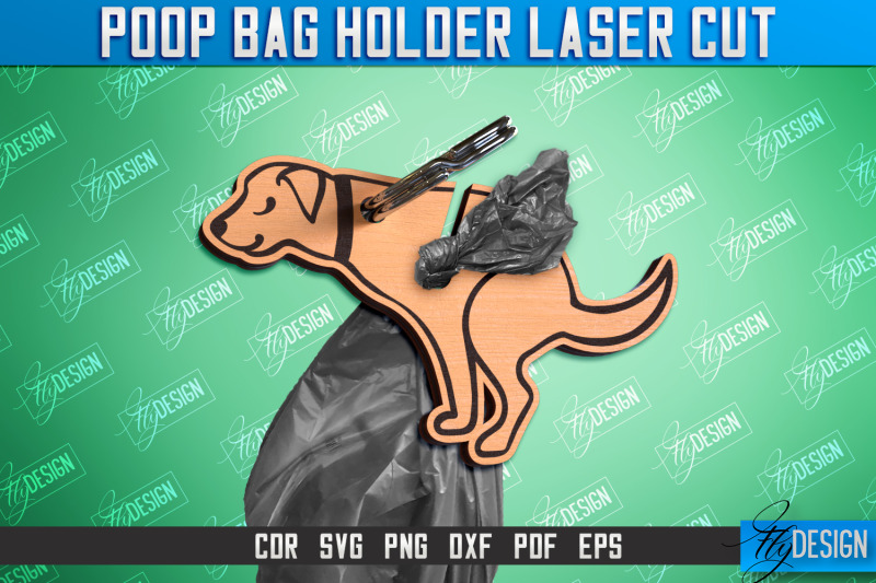 poop-bag-holder-dog-walking-accessories-silhouette-dog-cnc-file