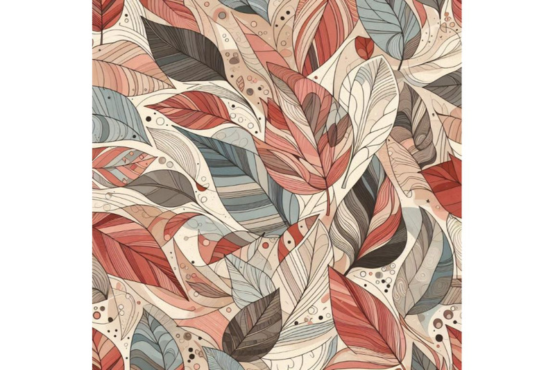 abstract-seamless-pattern-of-autumn-leaf-fluid-shapes