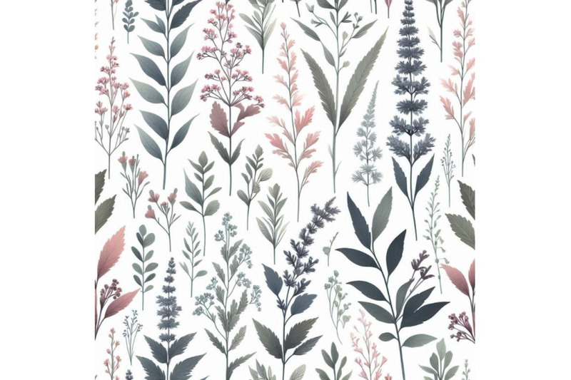 watercolor-meadow-weeds-and-herbs-seamless-pattern