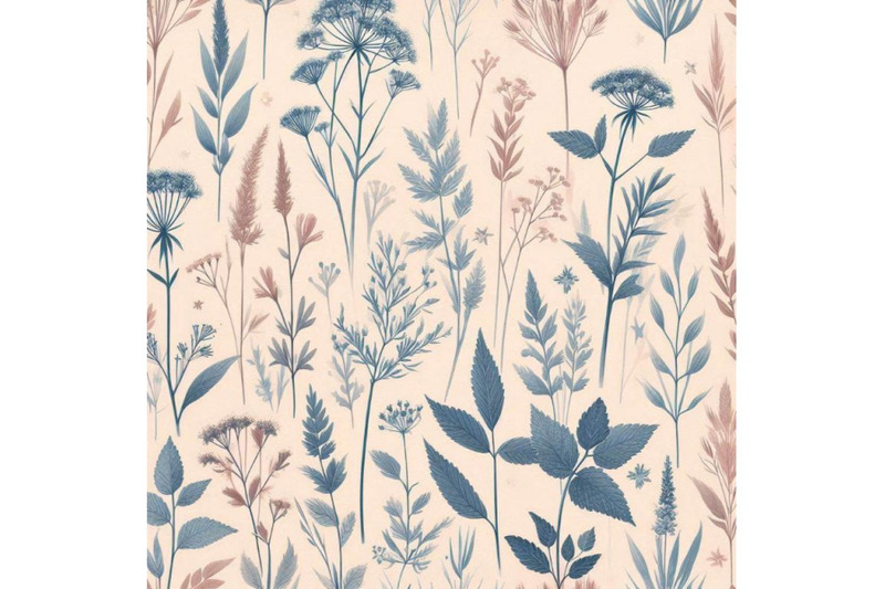 watercolor-meadow-weeds-and-herbs-seamless-pattern