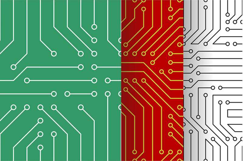 circuit-board-pattern