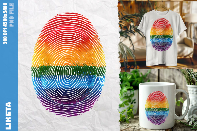 rainbow-fingerprint-pride-art