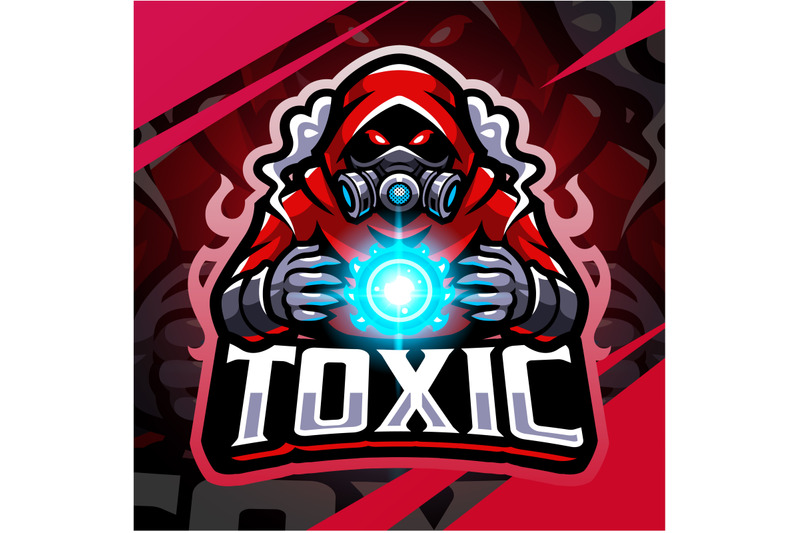 toxic-gas-esport-mascot-logo