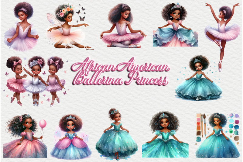 african-american-ballerina-princess-girl