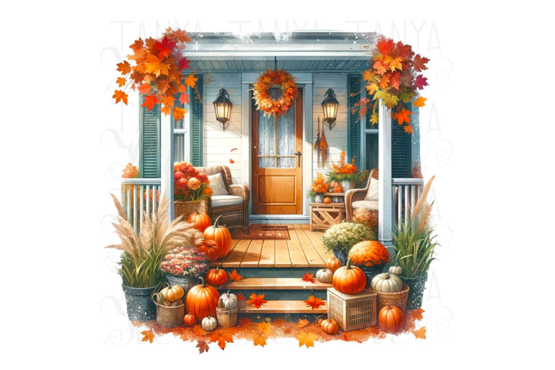 autumn-porch-sublimation-print-fall-png-design-for-crafting-front-po