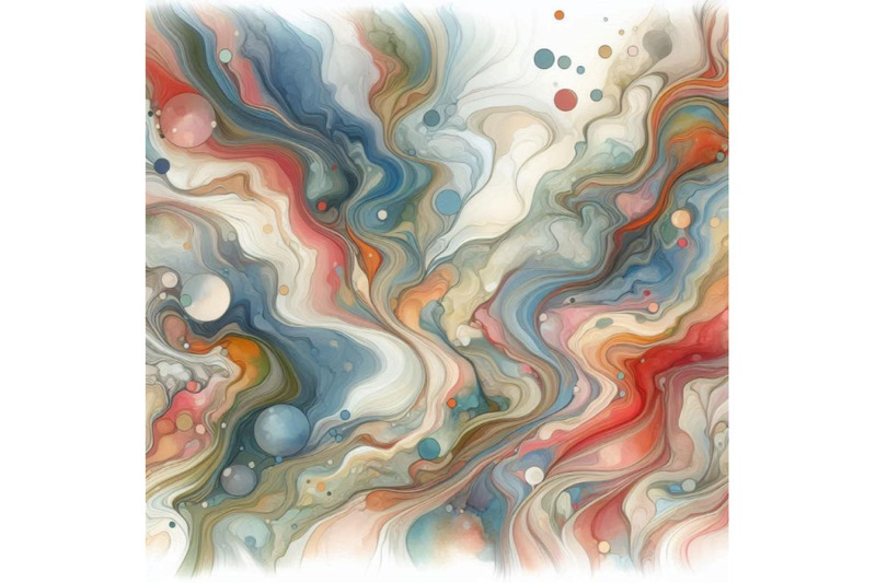 water-color-marble-painting