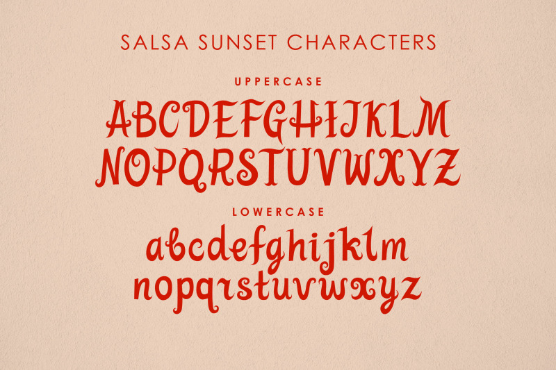 salsa-sunset-handwritten-spicy-font