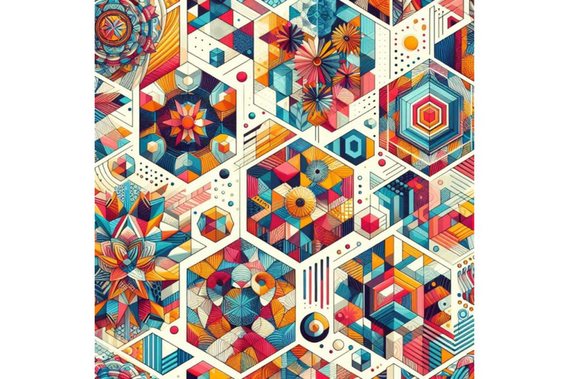 abstract-summer-geometric-hexagon-shapes-seamless