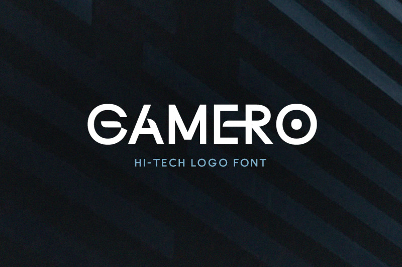 gamero-hi-tech-logo-font