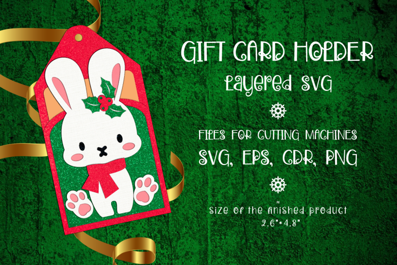 christmas-bunny-gift-card-holder-paper-craft-template