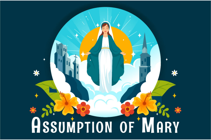 11-assumption-of-mary-illustration