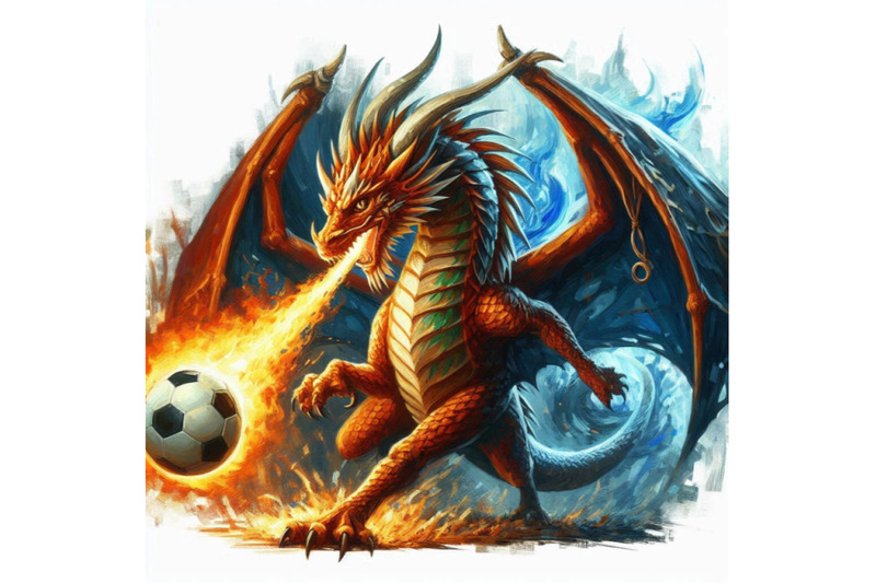 a-dragon-footballer