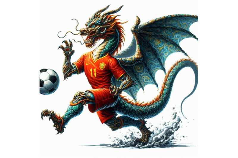 a-dragon-footballer