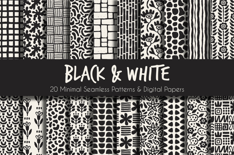 black-amp-white-minimal-seamless-patterns