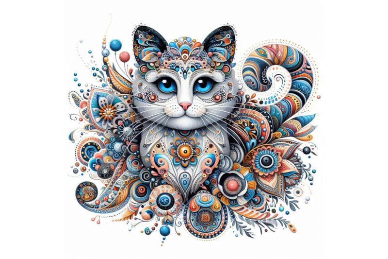 beautiful-decorative-cat